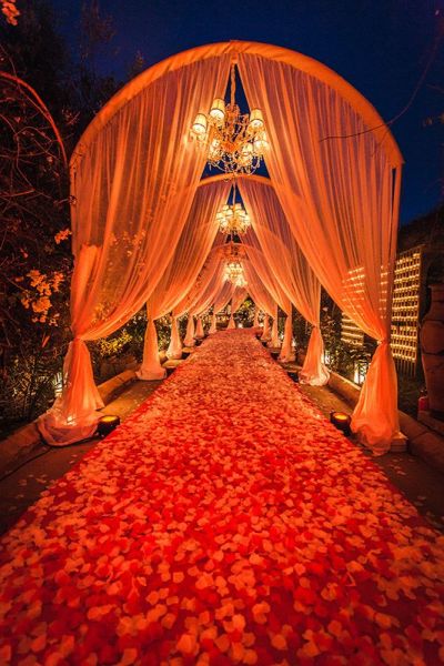 Rose Petal Entry